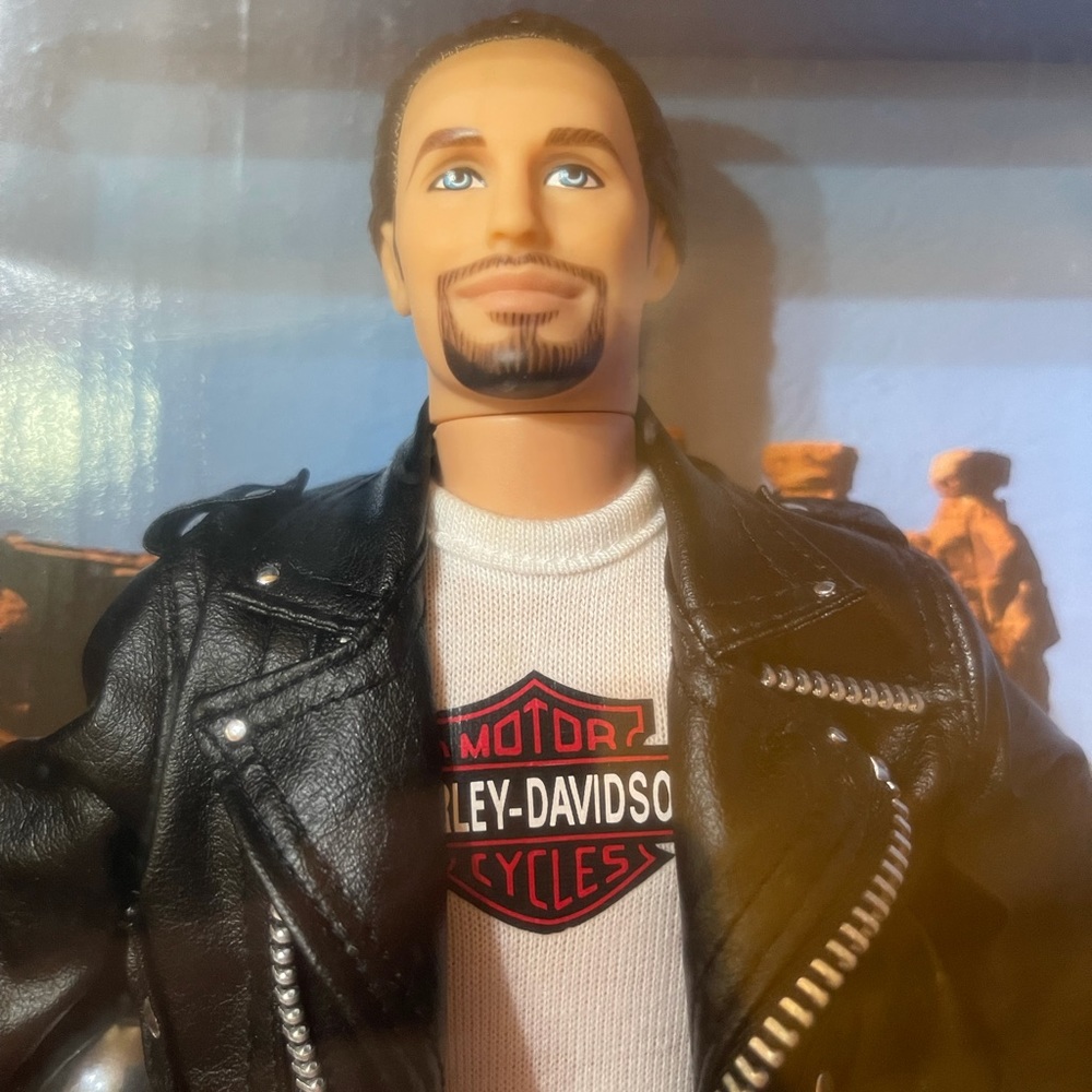 Harley Davidson Ken Doll